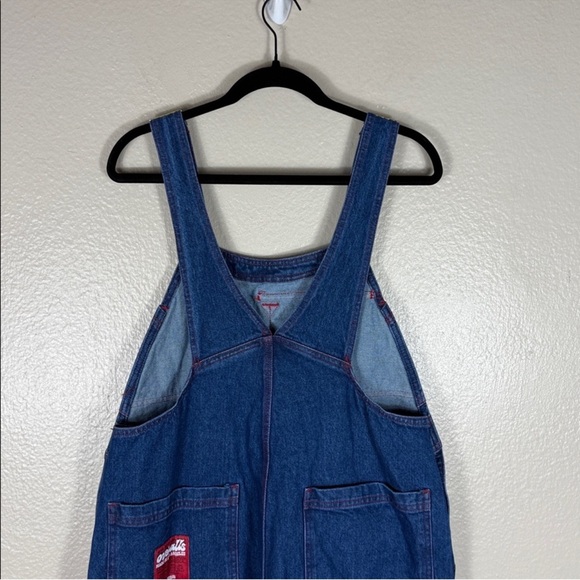 Big Bud Press Carpenter Overalls in Dark Wash - Picture 6 of 8